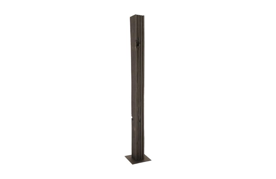 Black Wood Abstract Sculpture, Assorted with Natural Characteristics by PHILLIPS COLLECTION