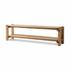 Marcia Low Console Table in French Oak by FOUR HANDS