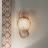 Trinity 1-Light Agate Wall Sconce by Jamie Young