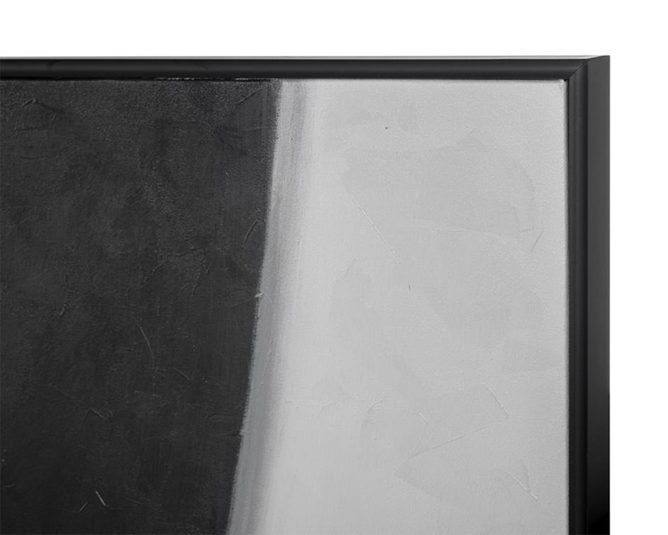 Double Cross - (set Of 2) - 48" X 48" - Black Floater Frame by Sunpan