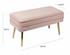 Ziva Blush Velvet Storage Bench by tov furniture