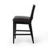 Antonia Cane Armless Bar + Counter Stool In Sonoma Black-Brushed Ebony-Brushed Ebony Cane-Counter by Four Hands