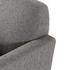 Emanuel Swivel Chair In Fallon Charcoal by Four Hands
