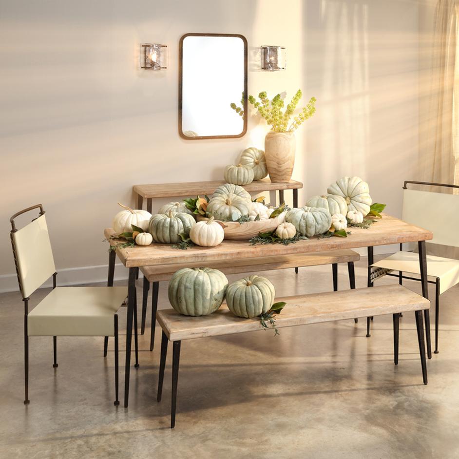 Farmhouse Wood Dining Table, Natural by Jamie Young