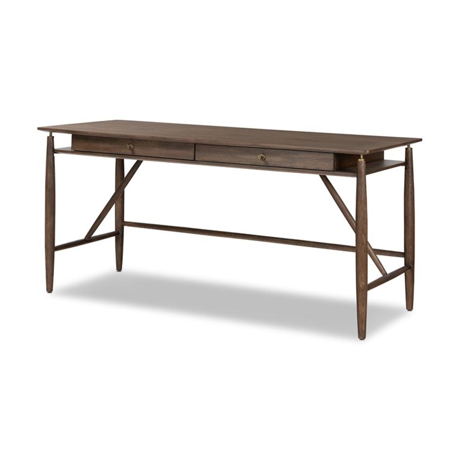 Markia Desk in Aged Oak by FOUR HANDS
