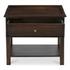 Maeve Nightstand Dark Brown by Moes Home