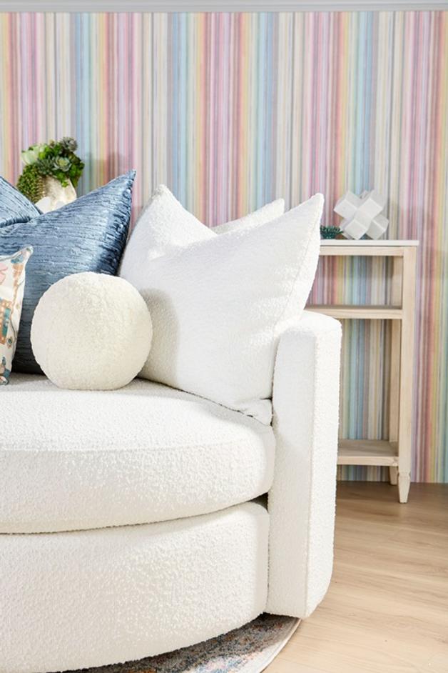 Lourne Grand Swivel Sofa Chair by Essentials For Living