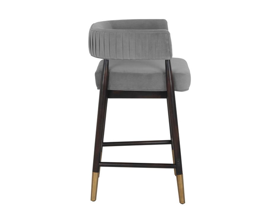 CALLEM COUNTER STOOL - ANTONIO CHARCOAL by Sunpan