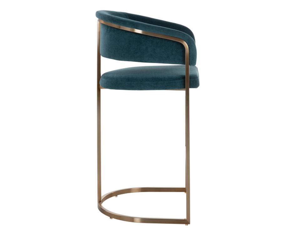 MARRIS BARSTOOL - GOLD - DANNY TEAL by Sunpan