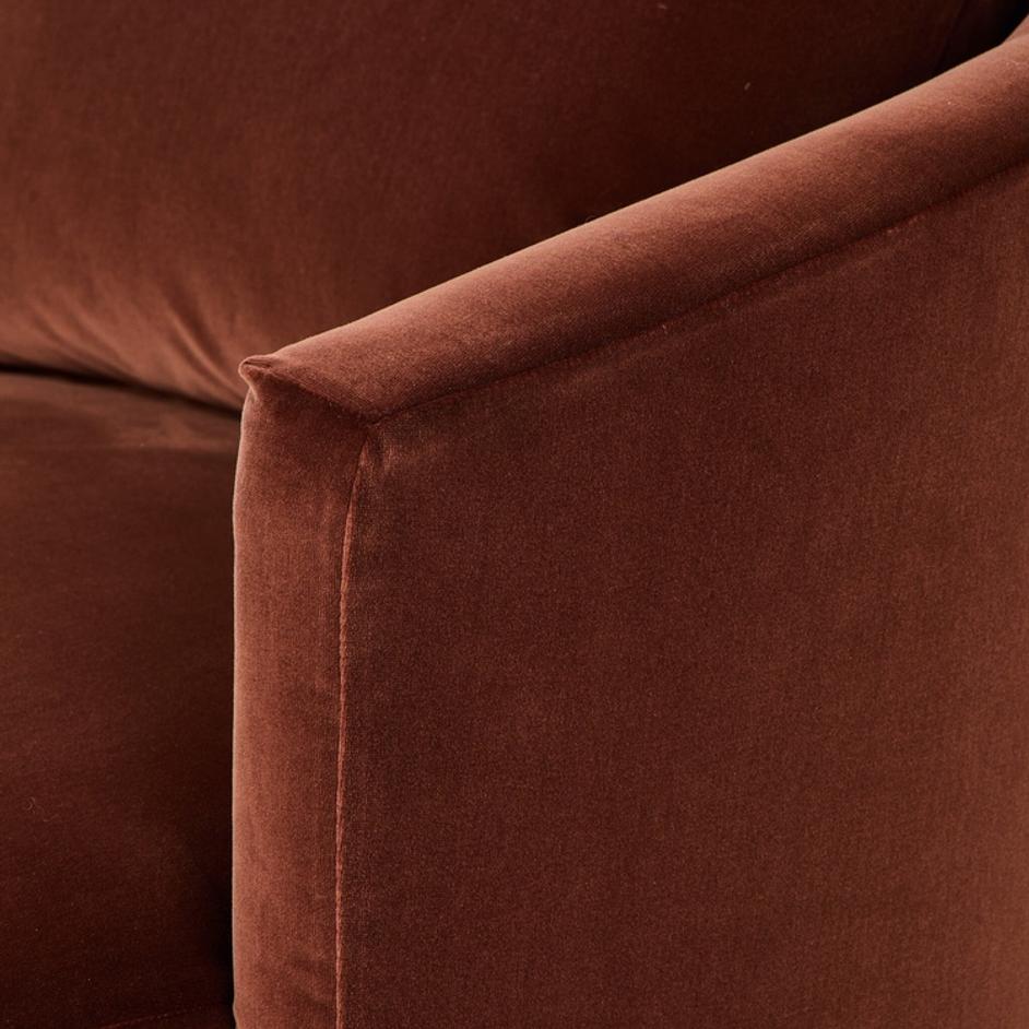 Farrah Chaise Lounge - Surrey Auburn by Four Hands