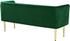 Tim Bench In Green Velvet by Meridian Furniture