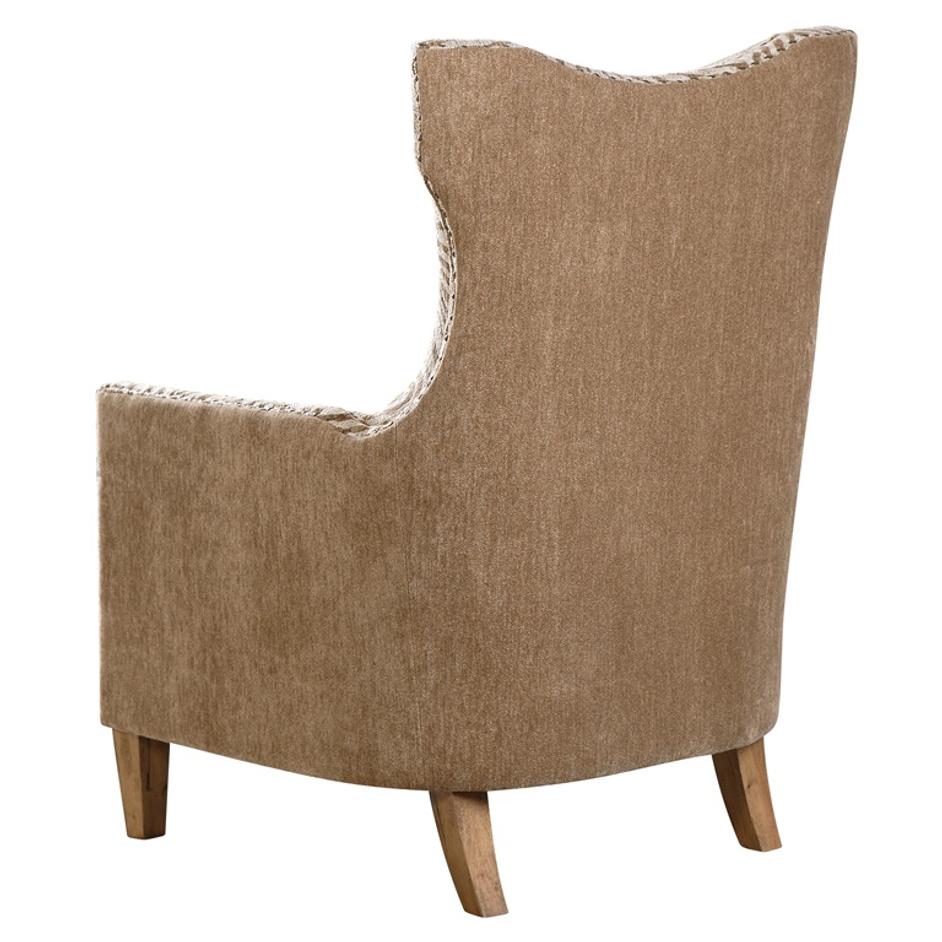 Kiango Animal Pattern Armchair by Uttermost