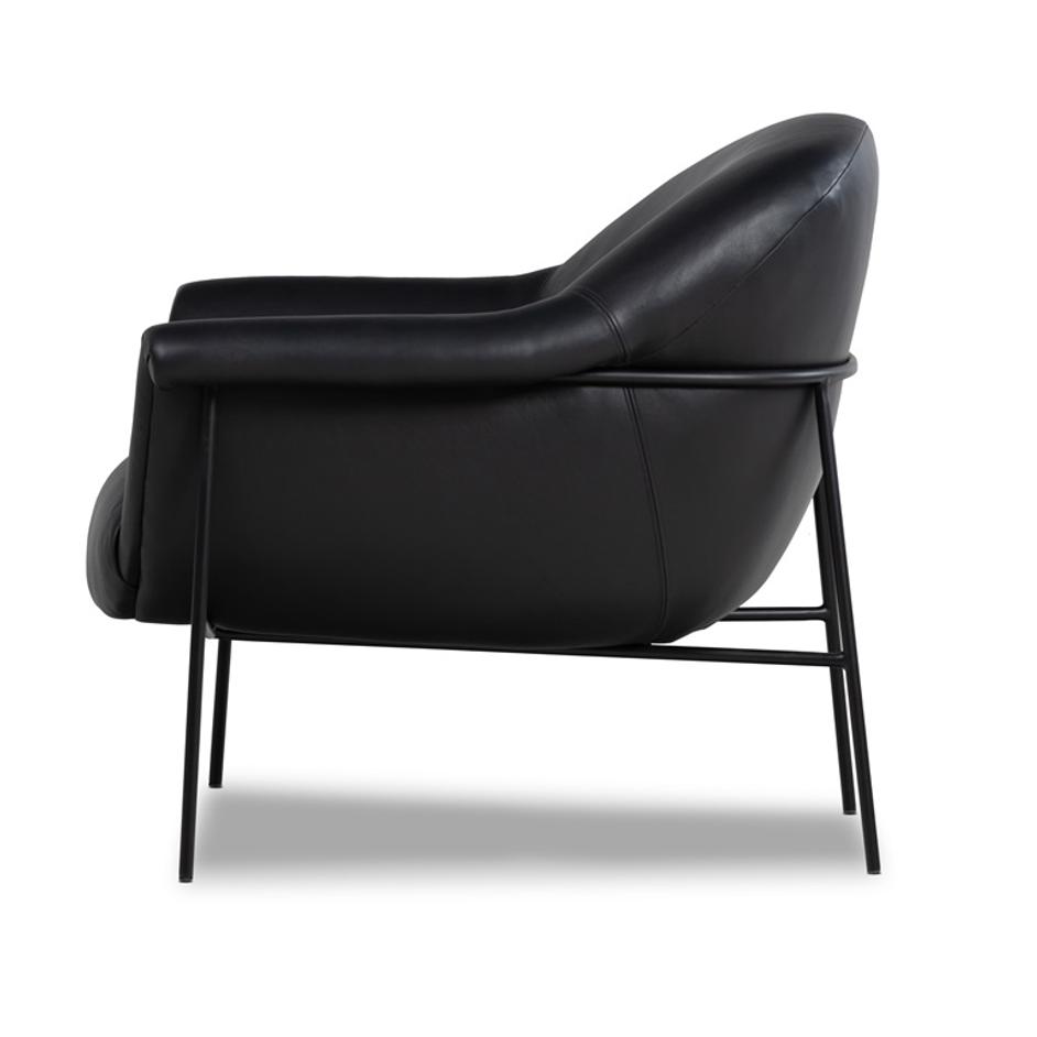 Suerte Chair In Carson Black by FOUR HANDS