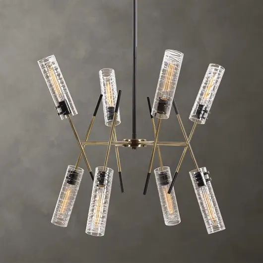 Telesto 8 Light Linear Pendant by Uttermost