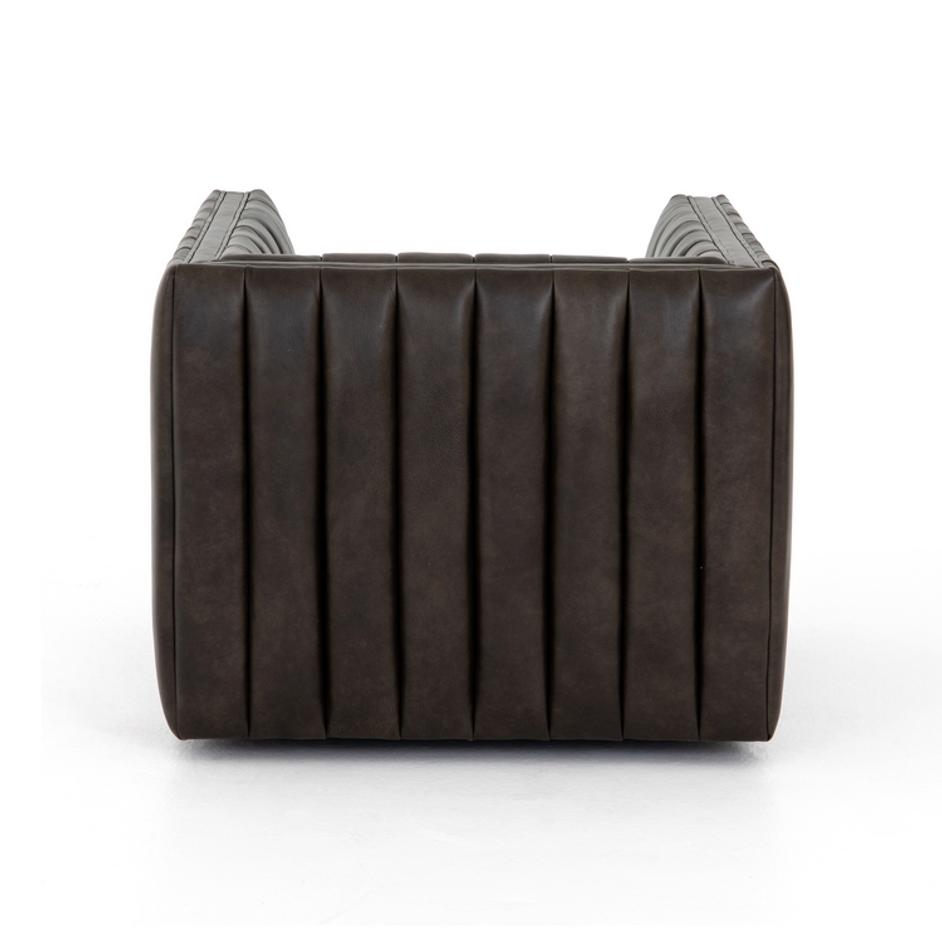 Augustine Swivel Chair-Deacon Wolf by FOUR HANDS