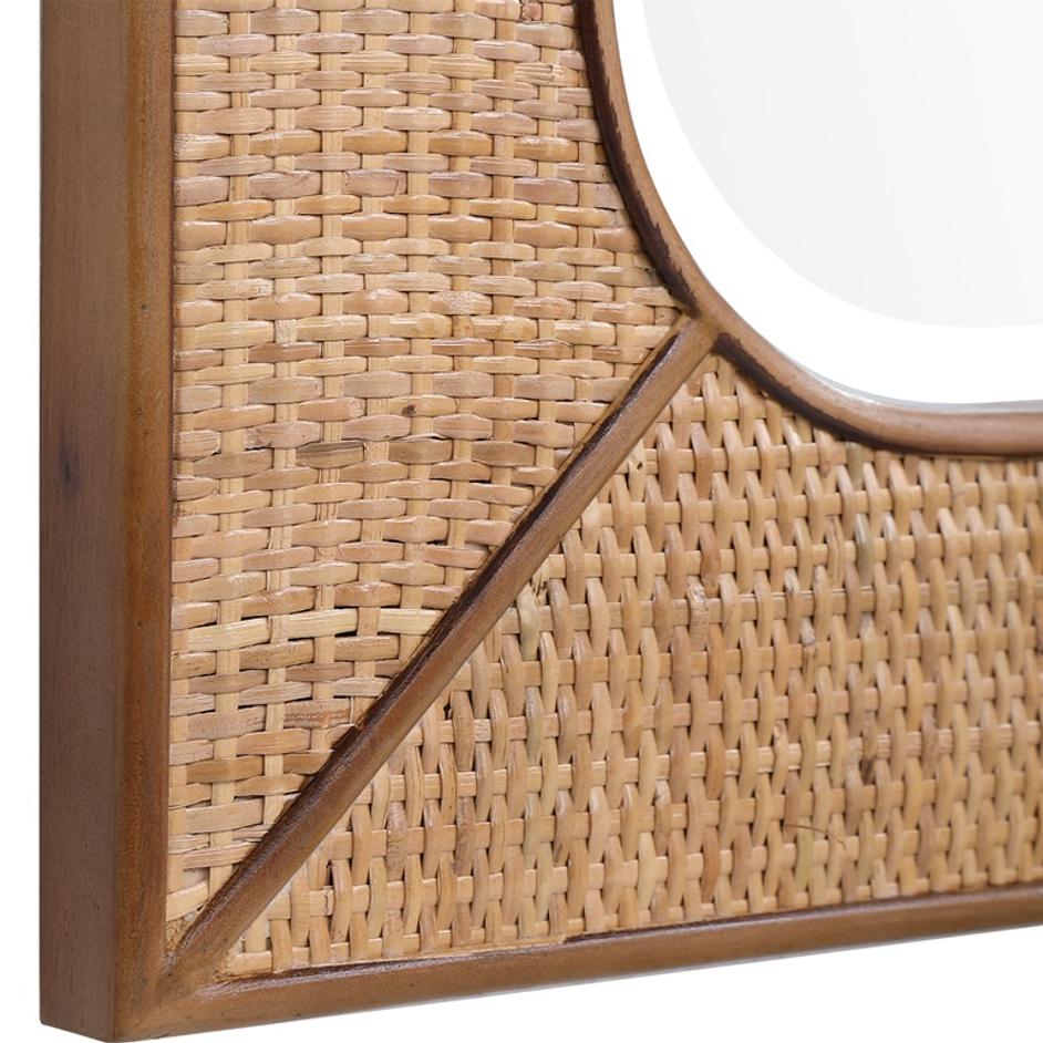 Tahiti Rattan Mirror by Uttermost