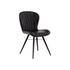 Black Peloso Side Chair by Furniture Classics