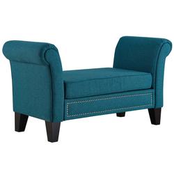 Rimer Bench In Teal by Modway Furniture