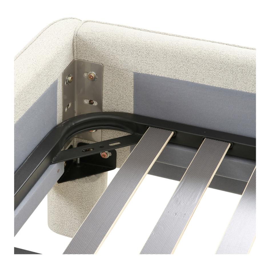 Ichigo King Bed Light Grey by Moes Home