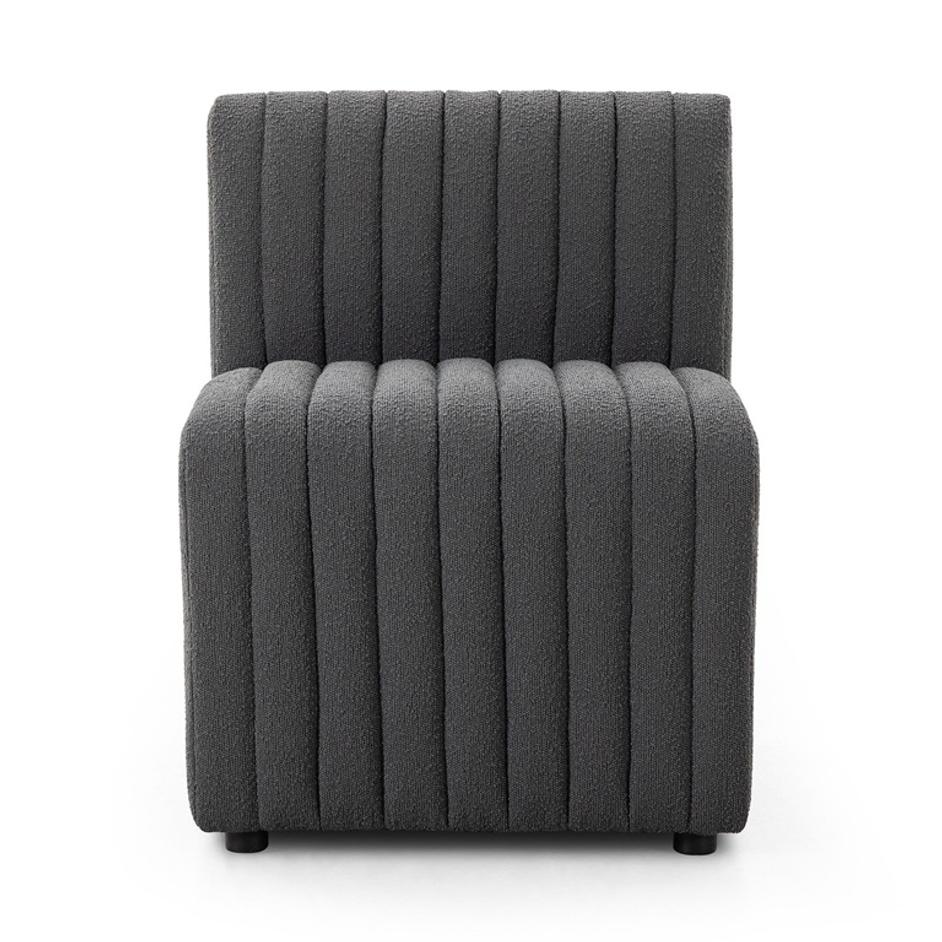 Build Your Own: Augustine Dining Banquette - FIQA Boucle Charcoal by Four Hands