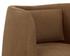 EMILIE SWIVEL LOUNGE CHAIR - NUBUCK CARAMEL LEATHER by Sunpan