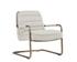 Lincoln Lounge Chair - Beige Linen by Sunpan