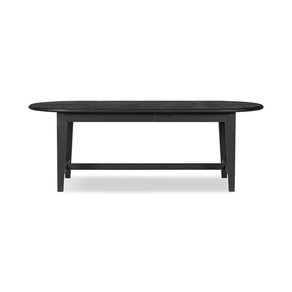 Alfie Dining Table - Black Pine by Four Hands