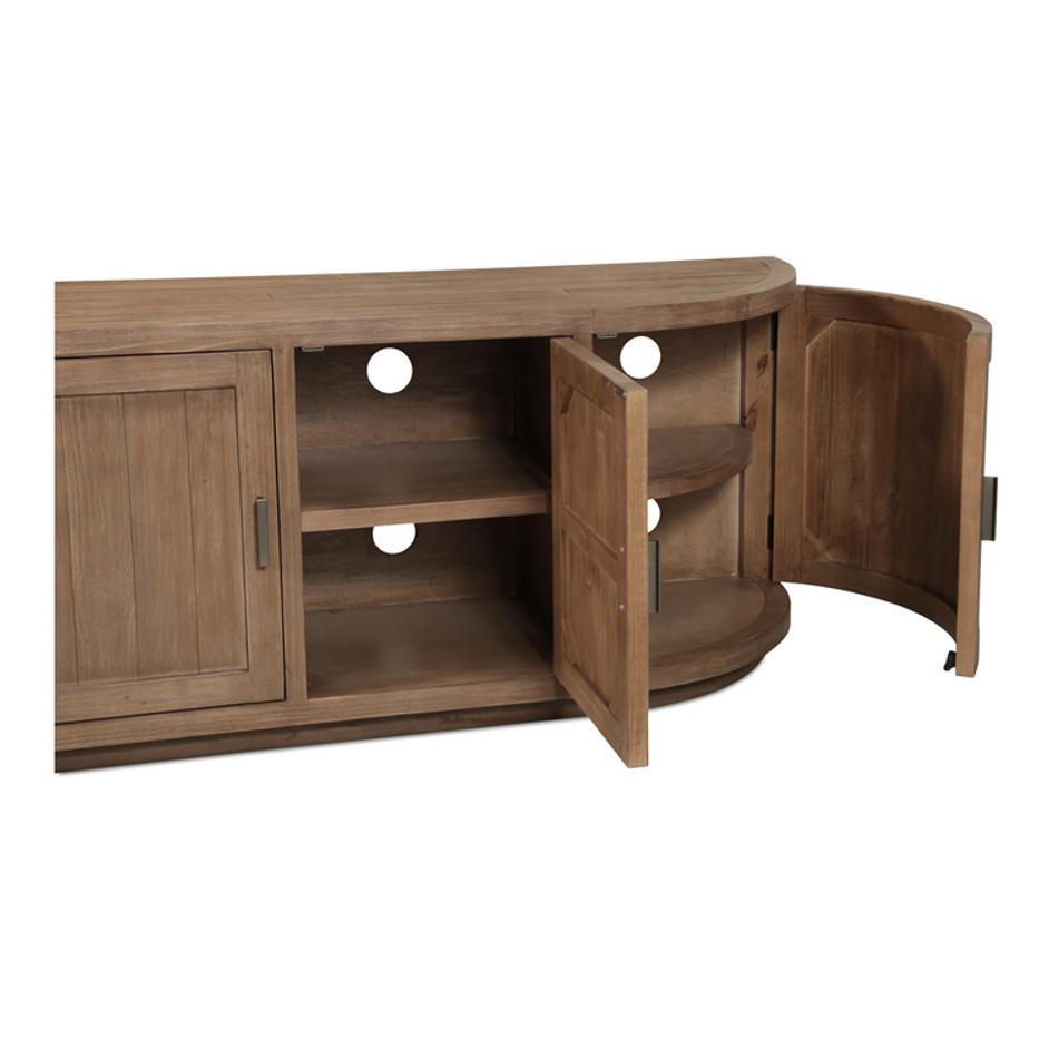 Nicola Media Cabinet Natural by Moes Home