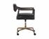 Keagan Office Chair - Cortina Black Leather by Sunpan