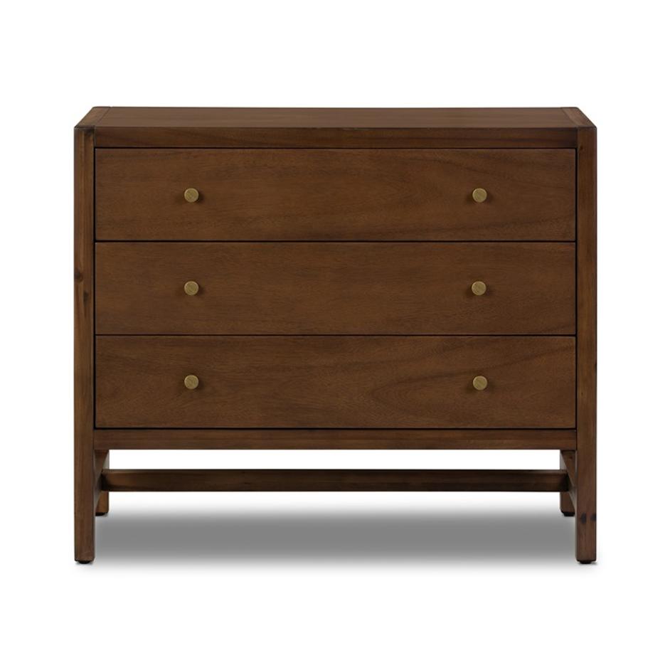 Sullivan Nightstand In Saddle Tan by FOUR HANDS