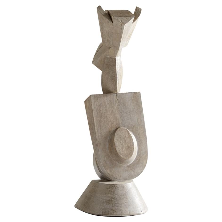 Protector Sculpture | Weathered Grey - Large by Cyan Design