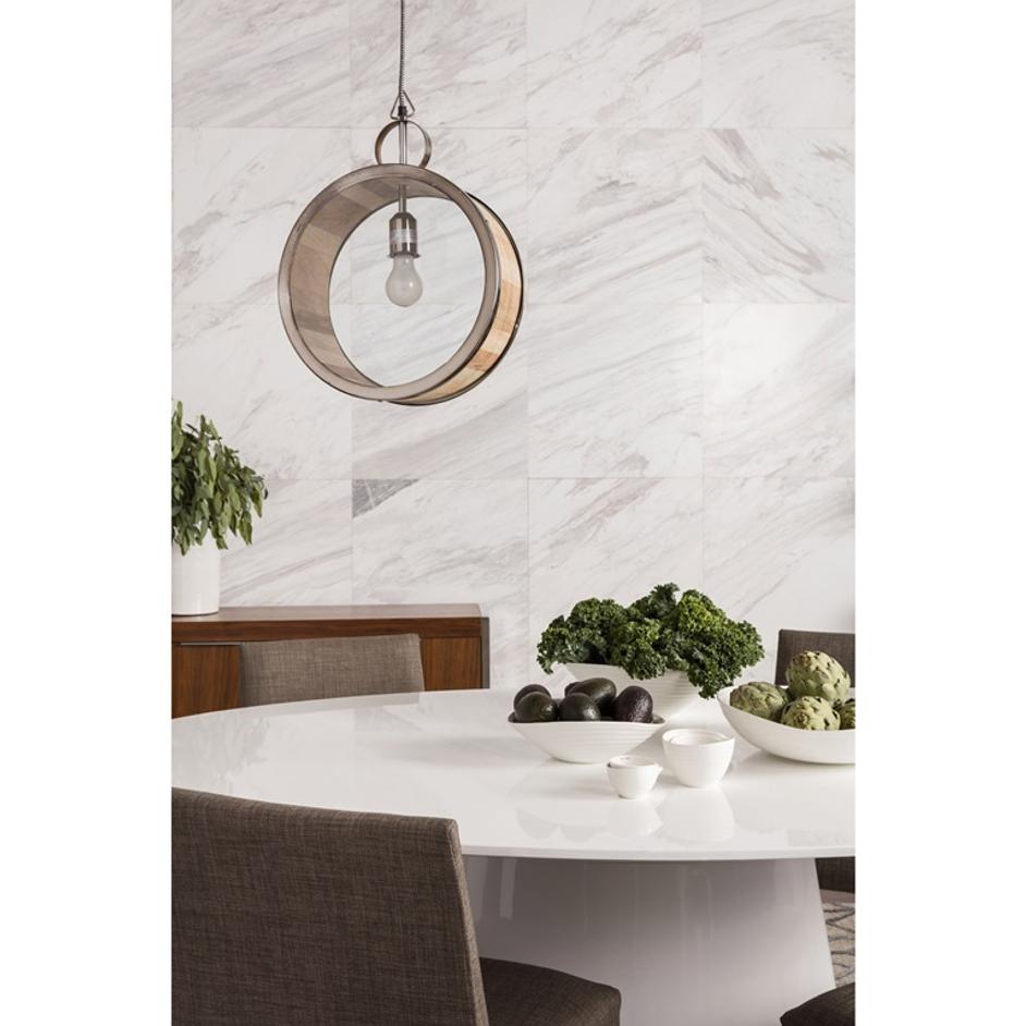 OTAGO OVAL DINING TABLE WHITE by Moes Home