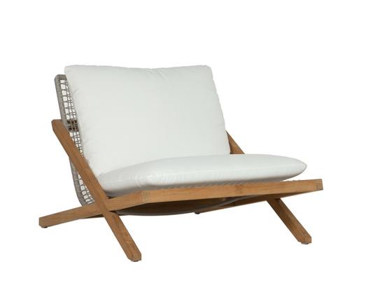 BARI LOUNGE CHAIR - NATURAL - STINSON WHITE by Sunpan