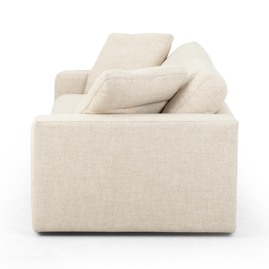 Plume Sofa-96"-Thames Cream by FOUR HANDS