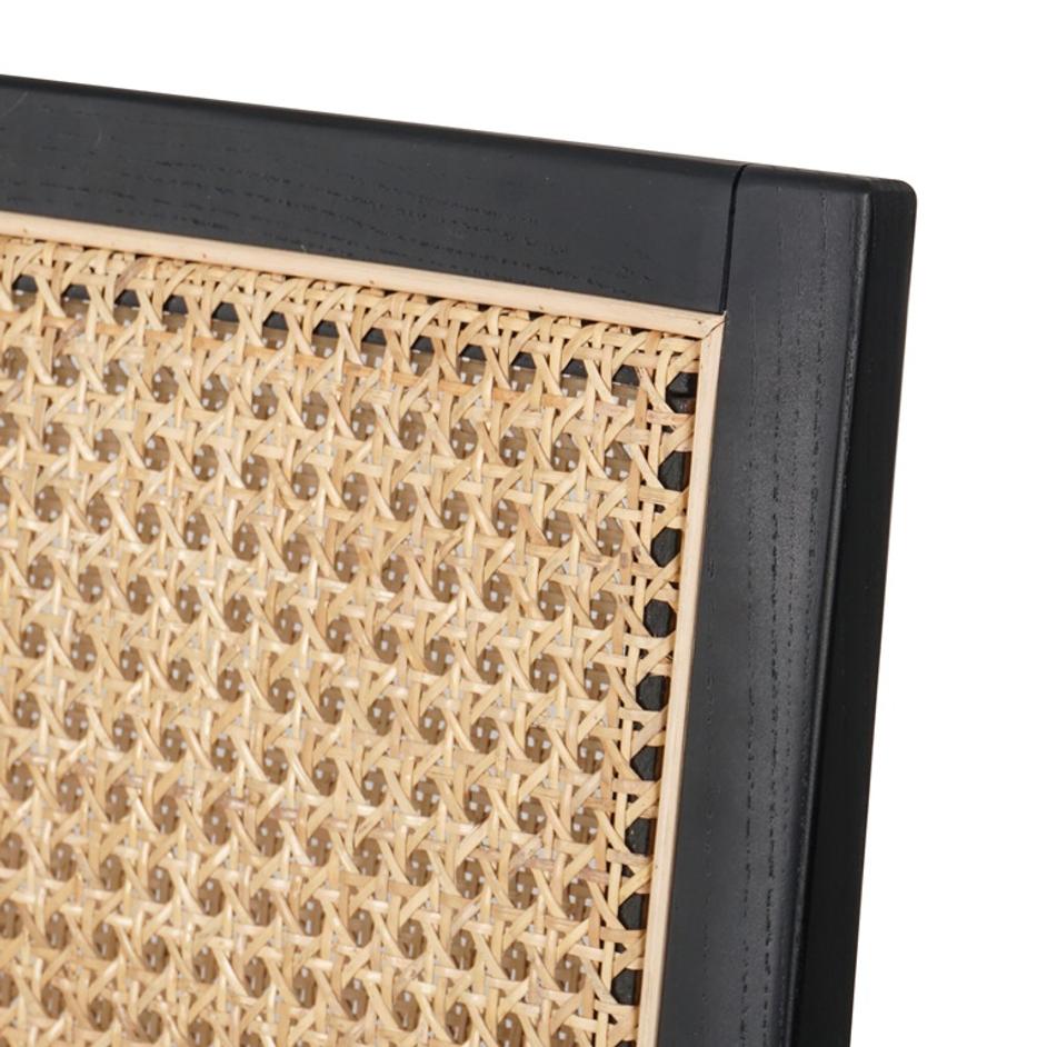 Antonia Cane Armless Bar + Counter Stool - Savile Flax by Four Hands