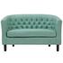 Sullivan Upholstered Fabric Loveseat In Laguna by Modway Furniture