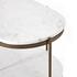 Felix Oval Nightstand in Antique Brass by FOUR HANDS