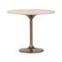 Malani Travertine Round Dining Table by Classic Home