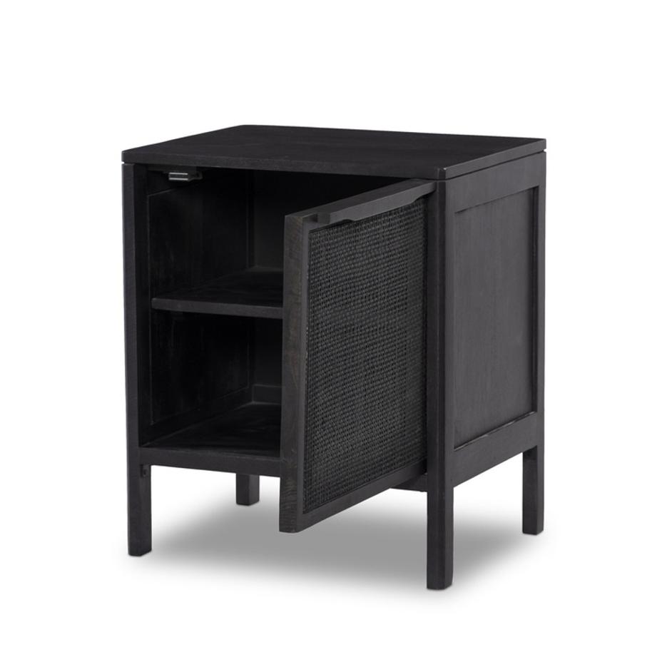 Sydney Nightstand - Black Wash by Four Hands