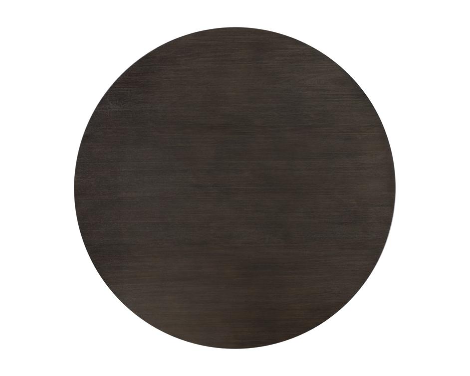 Cypher Dining Table Top - Wood - Dark Brown - 55" by Sunpan