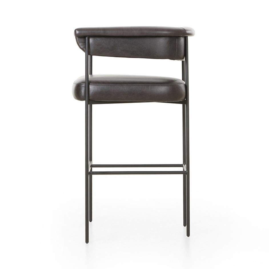 Carrie Bar + Counter Stool - Sonoma Black by Four Hands