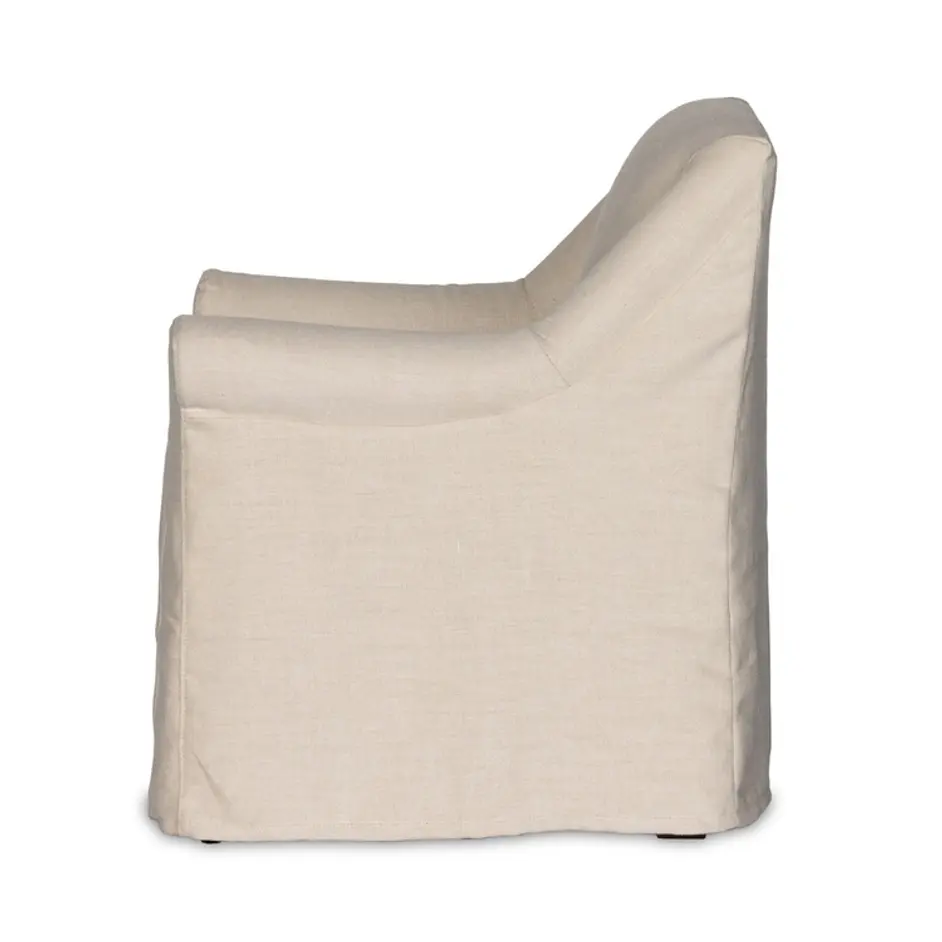 Bridges Slipcover Dining Armchair by Four Hands