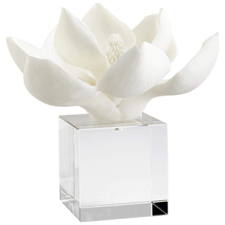 Oleander Sculpture In White by Cyan Design