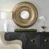 Bauble Round Gold Mirror by Uttermost