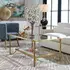 Katina Gold Leaf Coffee Table by Uttermost