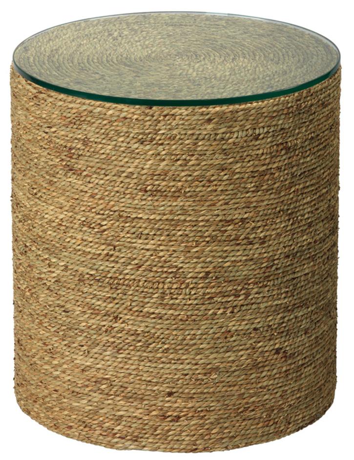 Harbor Seagrass Side Table by Jamie Young