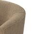 Mila Swivel Chair In Sheepskin Camel by FOUR HANDS