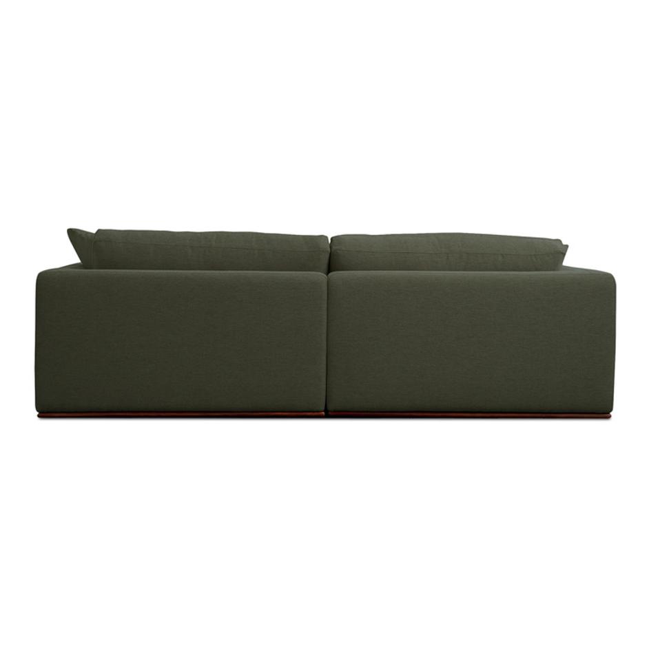 Rue Nook Modular Sectional Dark Green by Moes Home