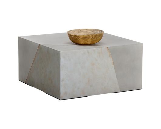 Kyson Coffee Table - Silver by Sunpan