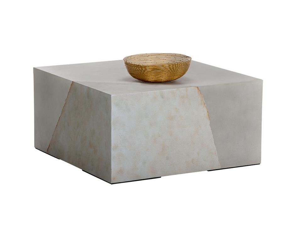Kyson Coffee Table - Silver by Sunpan